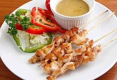 Brochettes de poulet à la mexicaine