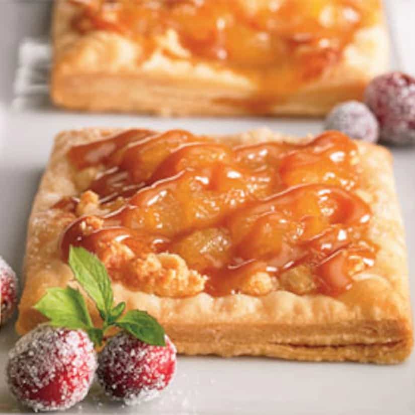 Tartelettes aux amandes et aux poires