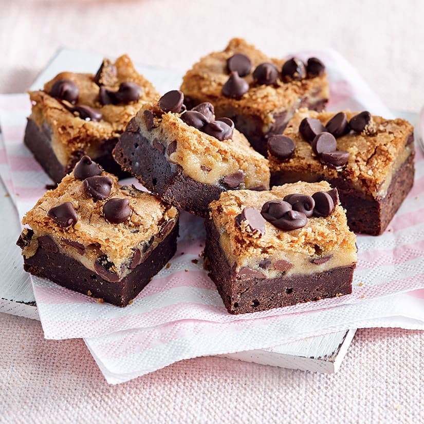 Carrés style brookies