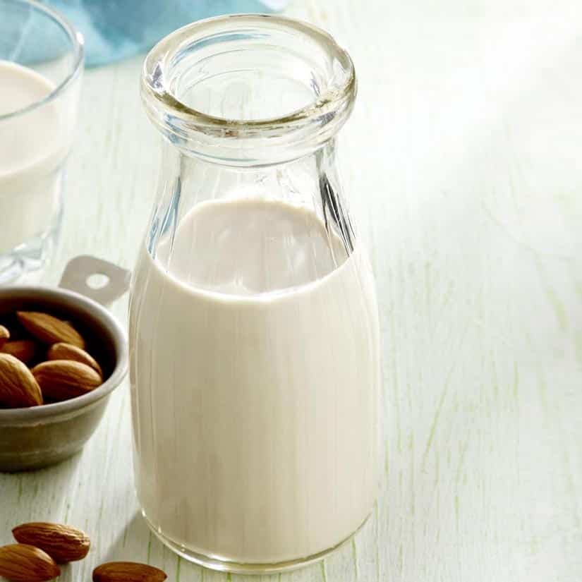 Lait d'amande à la vanille