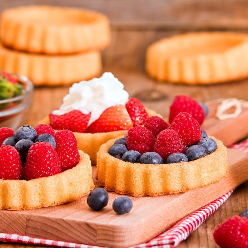 Shortcakes aux petits fruits