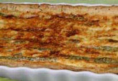 Quiche aux asperges et au saumon fumé