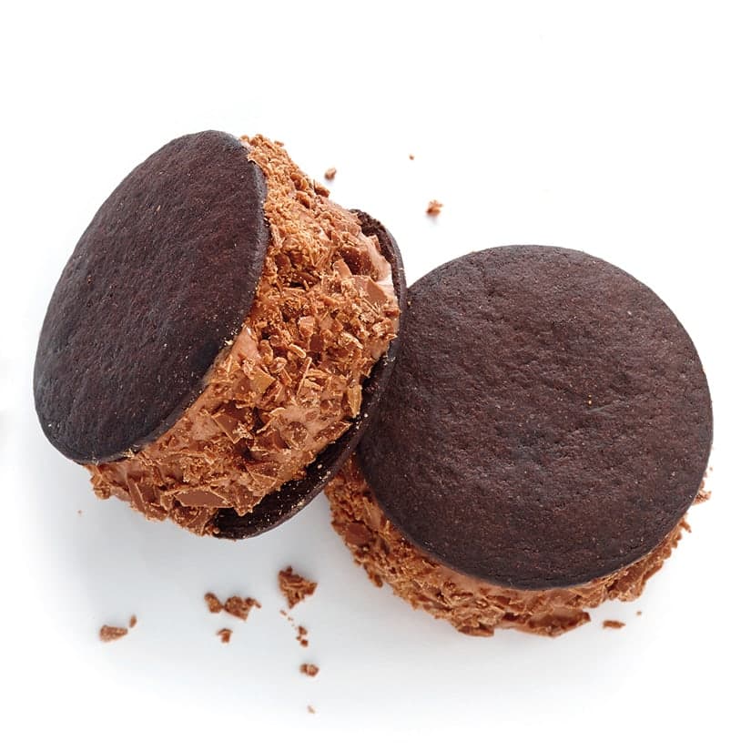 Sandwichs glacés au chocolat