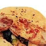 Escalopes à l'avocat et épinards en portefeuille