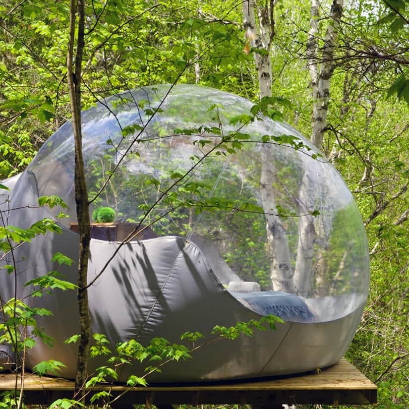 10 hébergements insolites pour week-ends au Québec