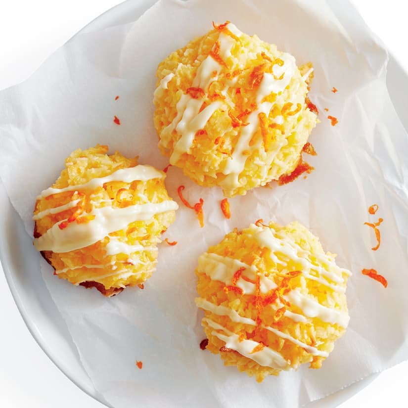 Macarons à la clémentine et au chocolat blanc