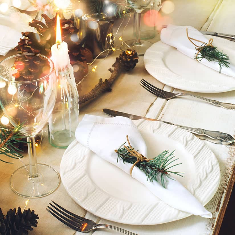 Quelques conseils pour une belle table des Fêtes