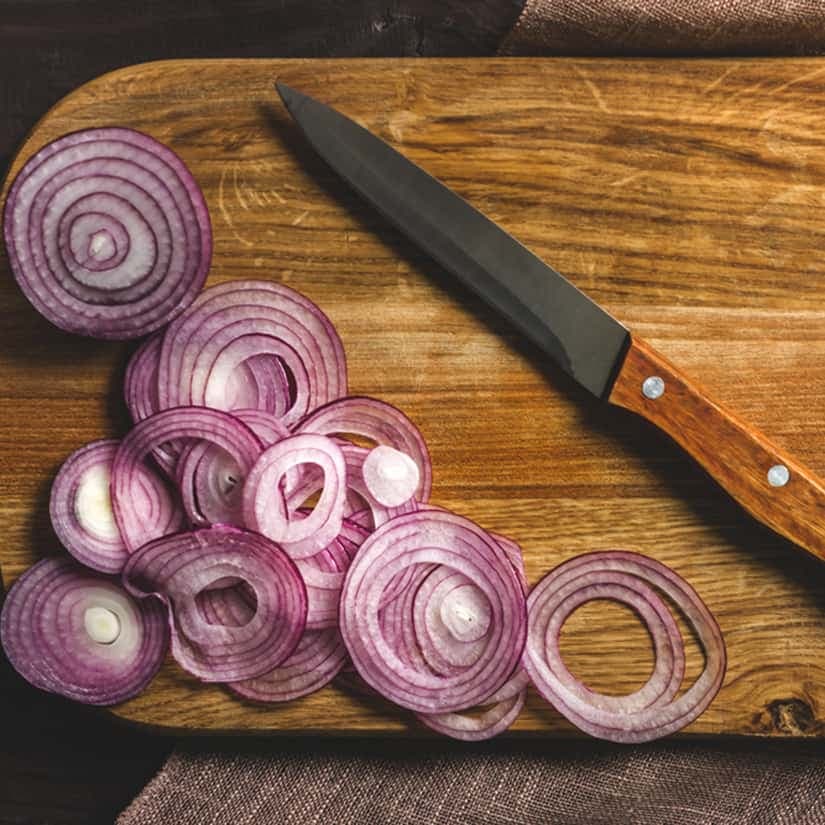 Oignons rouges marinés express