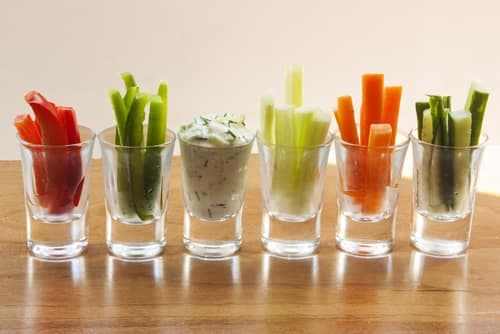 Trempette de chèvre chaud