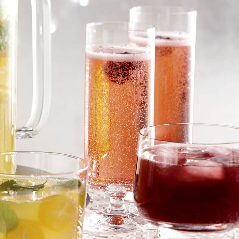 Kir royal à la mûre