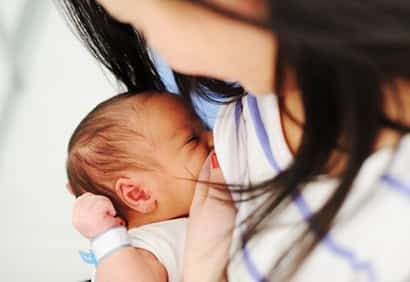 L'engorgement, fréquent lors de l'allaitement