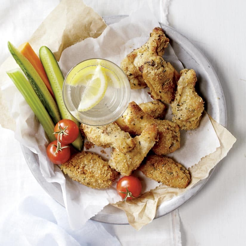 Ailes de poulet au parmesan