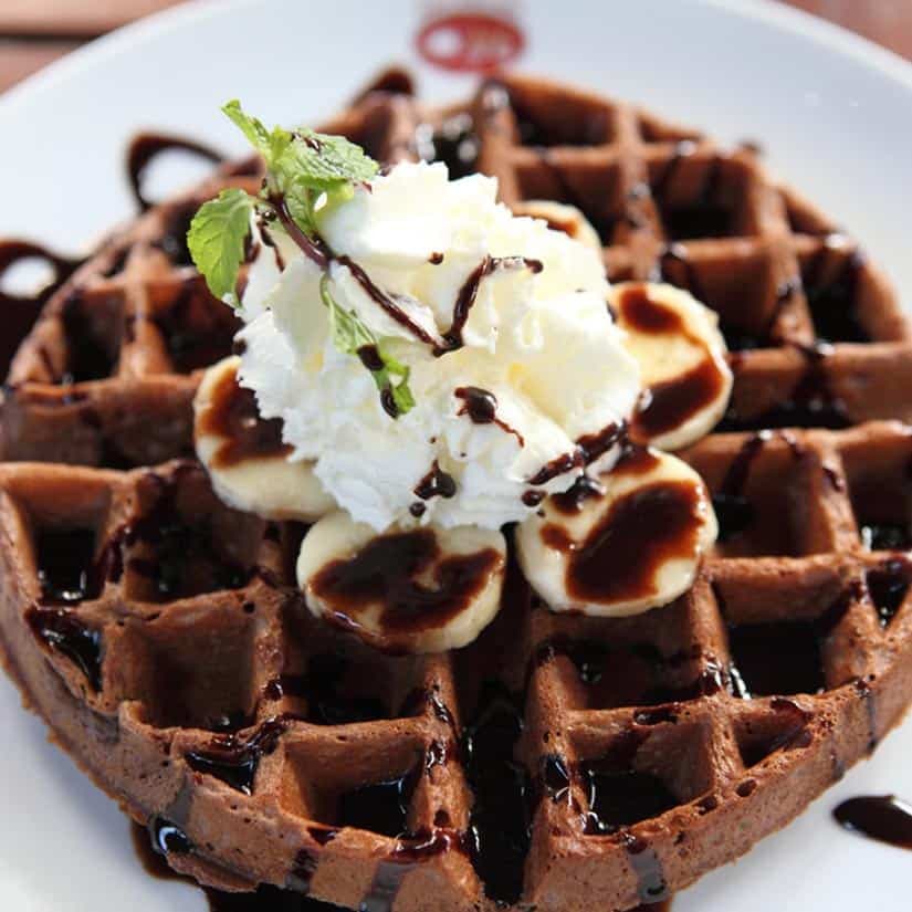 Gaufres au chocolat