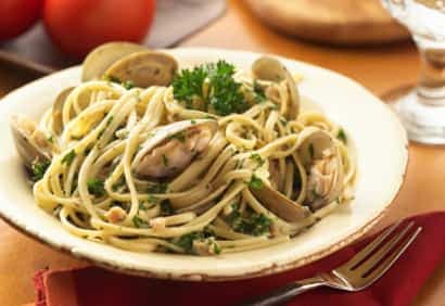 Pâtes aux palourdes