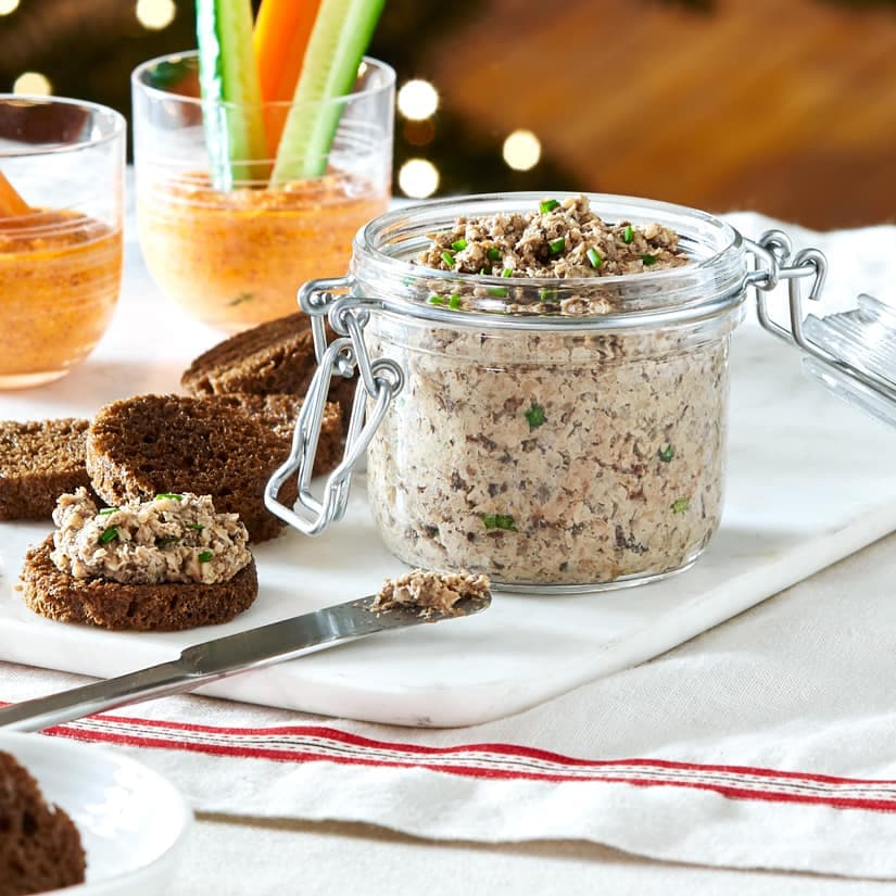 Cretons de champignons