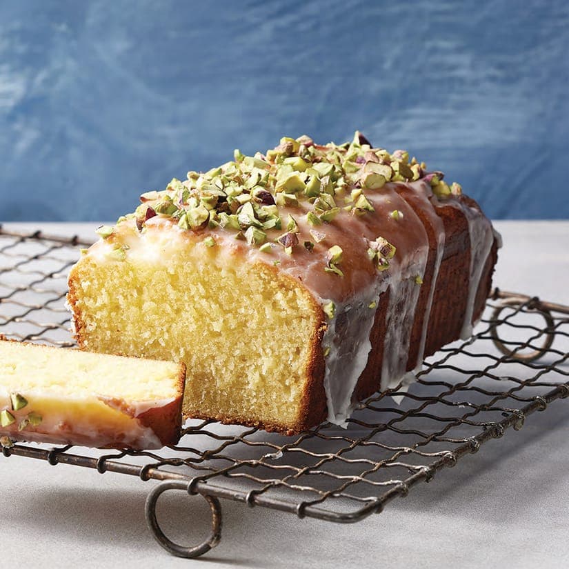 Pain au citron et aux pistaches