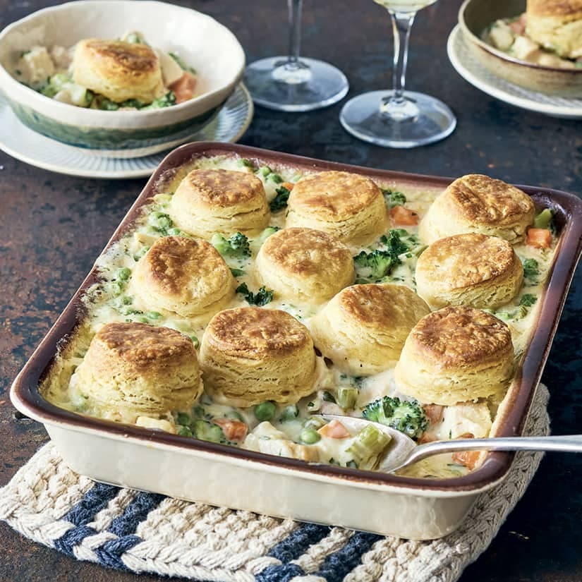 Pâté au poulet sans croûte