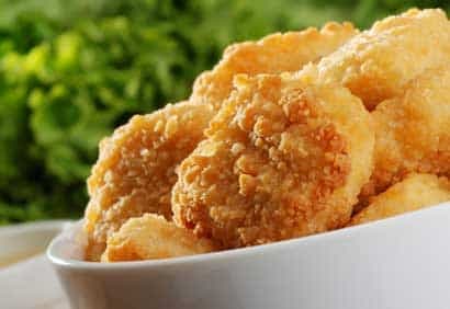 Poulet sauce arachide-abricot