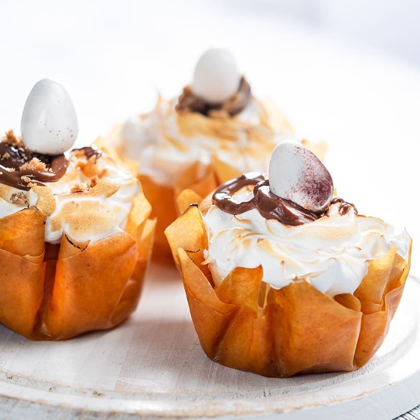 Comment faire des coupes de pâte phyllo?