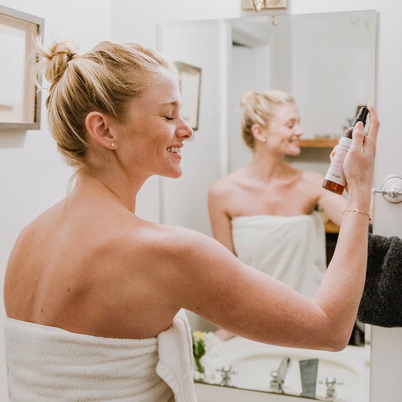 La brume préférée des stars rend la peau lumineus