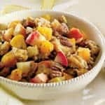 Farce aux pommes, aux abricots et aux pacanes