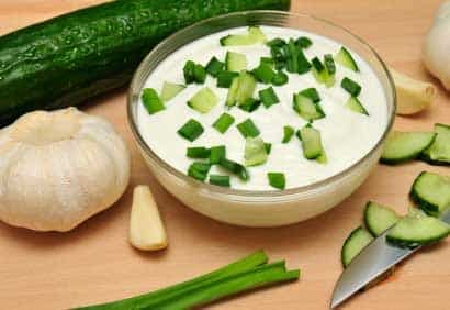 Sauce tzatziki à la menthe