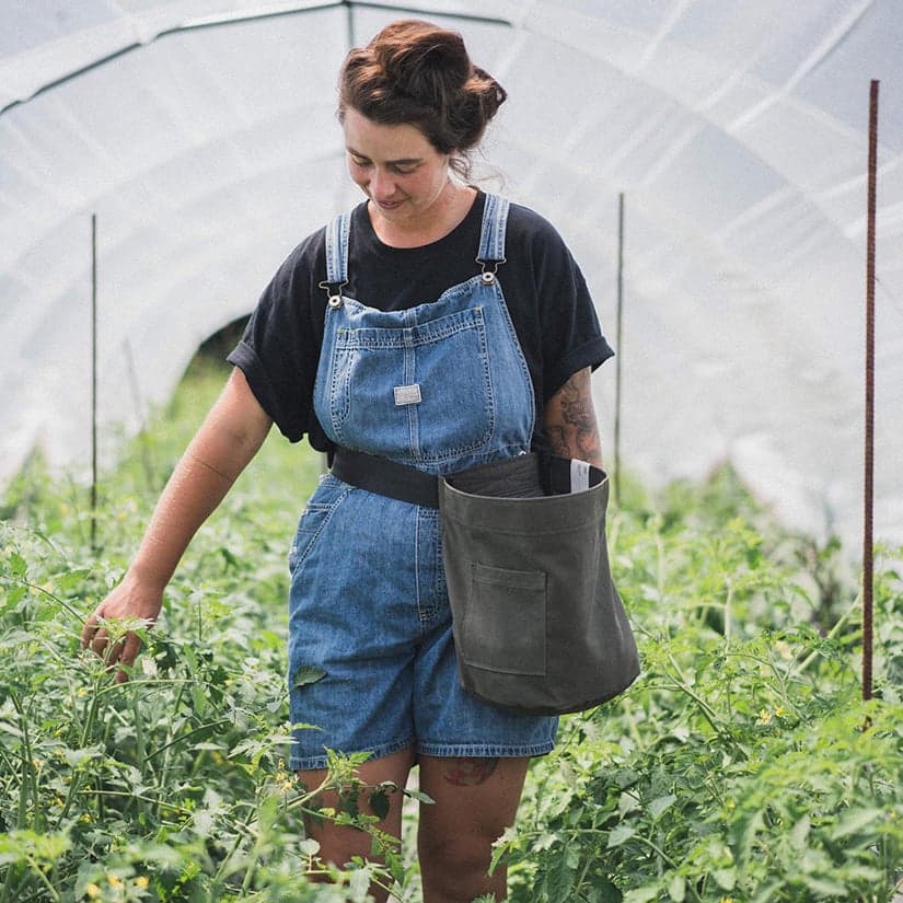 Sac de récolte québécois pour jardiniers