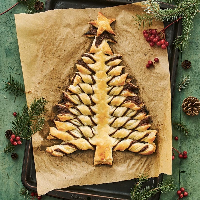 Sapin choco-noisettes