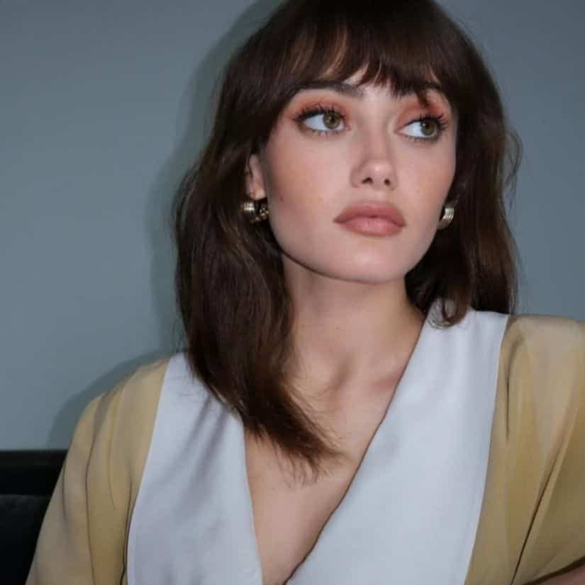 La frange idéale pour un visage plus jeune