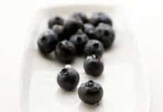 Coupe glacée aux bleuets