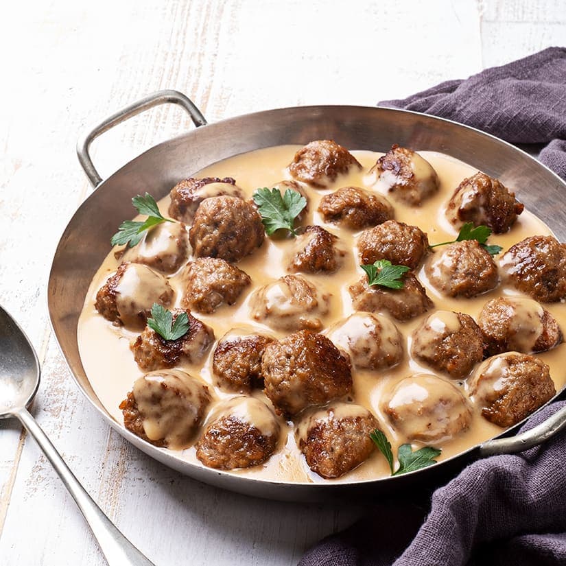 Recette IKEA : boulettes de viande suédoises