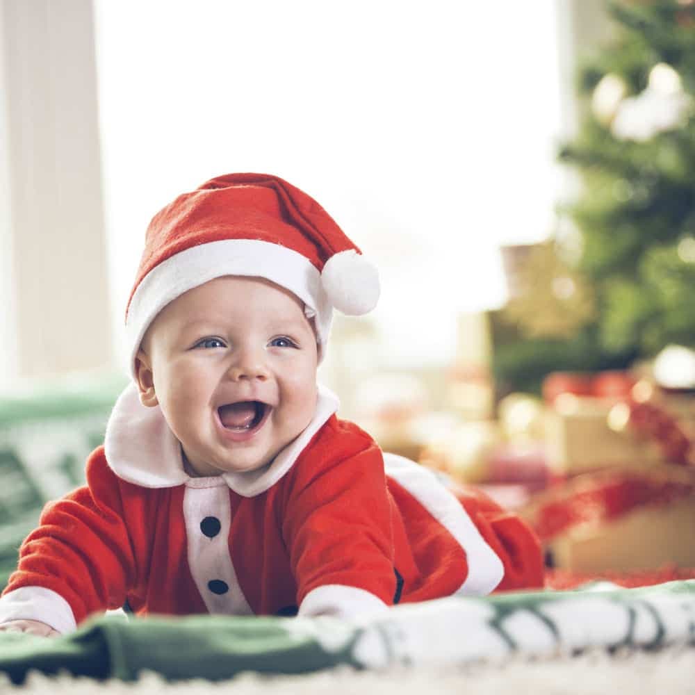 5 trucs pour survivre au premier Noël de bébé