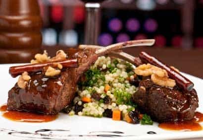 Côtelettes d'agneau à la turque