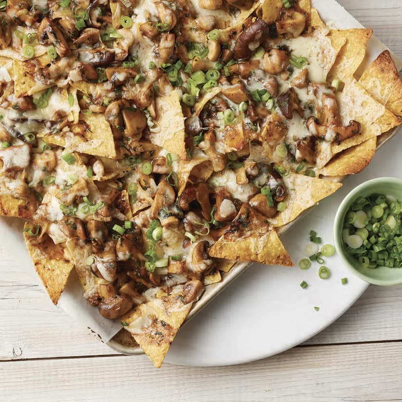 Nachos aux champignons