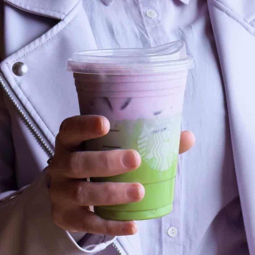 Recette matcha glacé lavande façon Starbucks