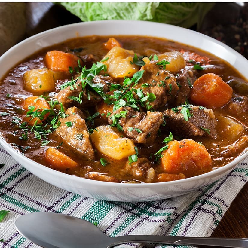 Ragoût de boeuf à l'américaine