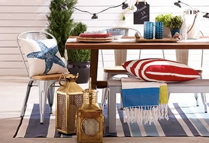 Aménager un coin repas sur une terrasse