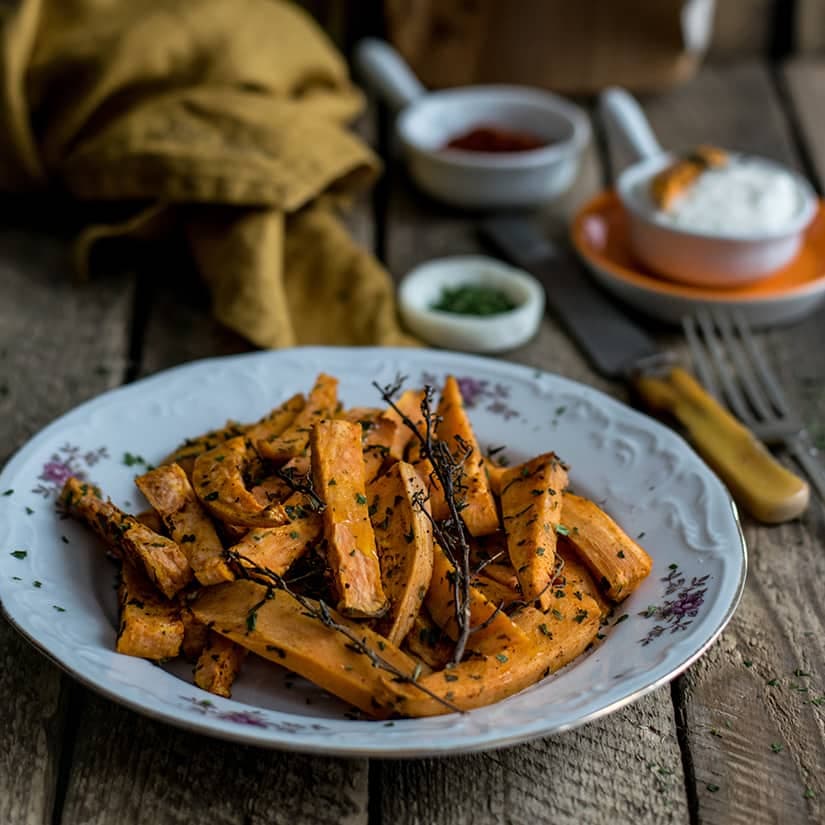 Frites sucrées-salées maison