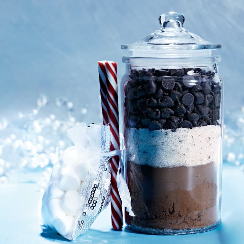 Mélange pour chocolat chaud à offrir