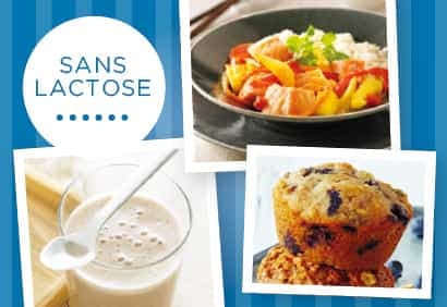 Menu week-end - Sans lactose