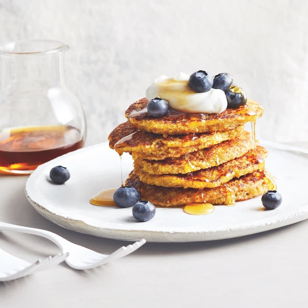 Pancakes à l'avoine et au yogourt