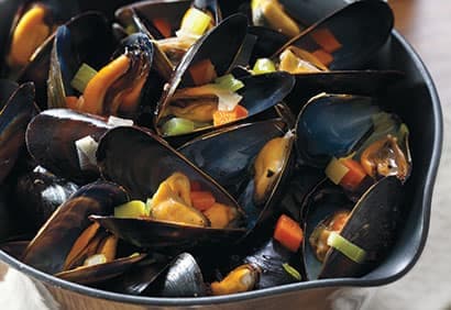 Moules à la bière d'abbaye