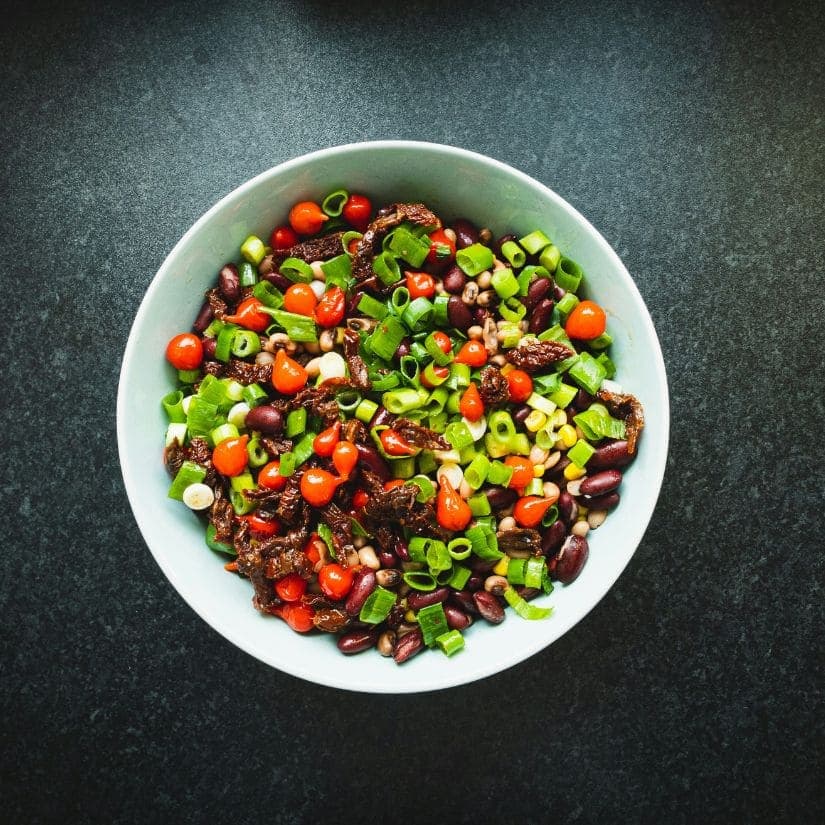 Dense Bean Salad: salade TikTok riche en fibres