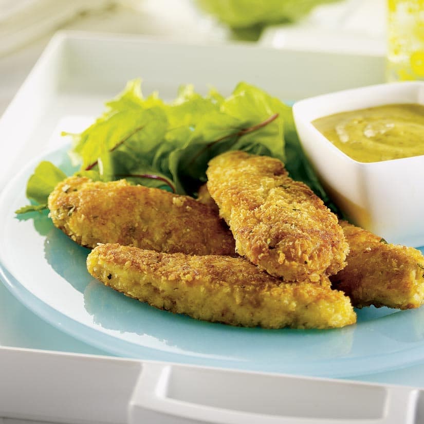 Doigts de poulet croustillant