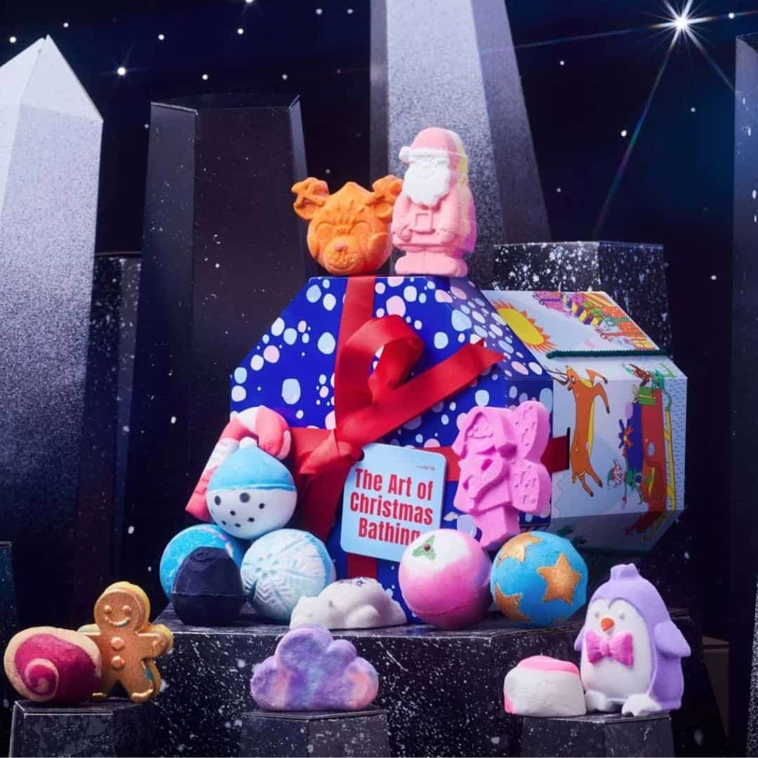 Lush Noël 2023: festive et scintillante