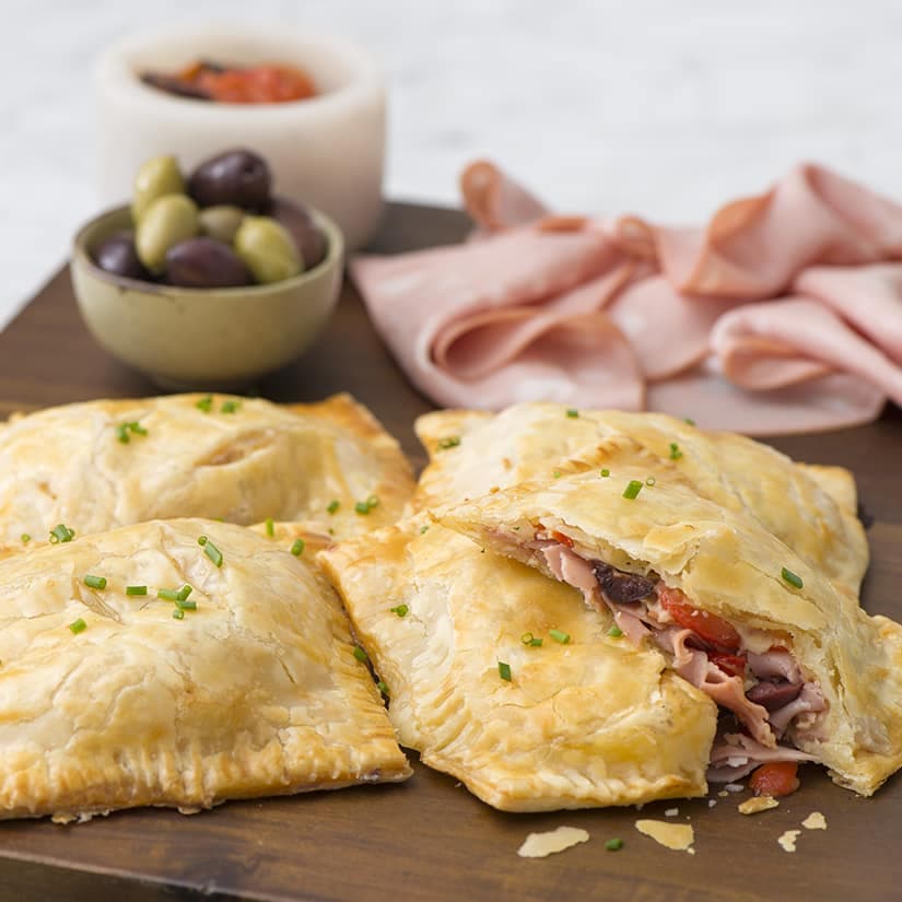 Tartelettes mortadelle réchauffées grille-pain