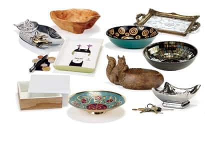 Des vide-poches, jolis et pratiques!