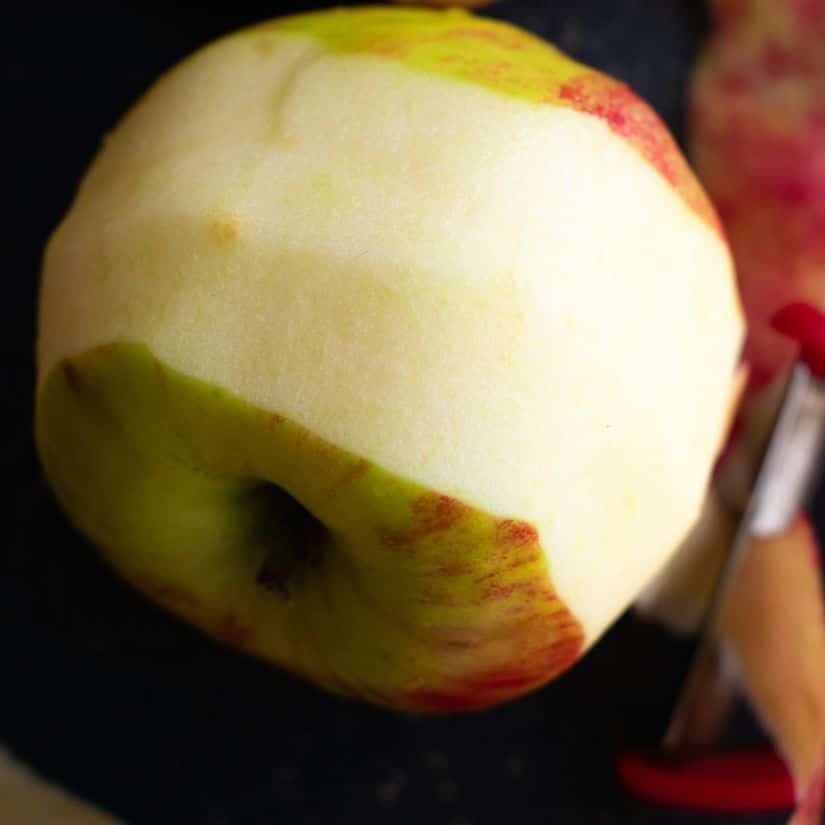 Pourquoi ne pas éplucher vos pommes