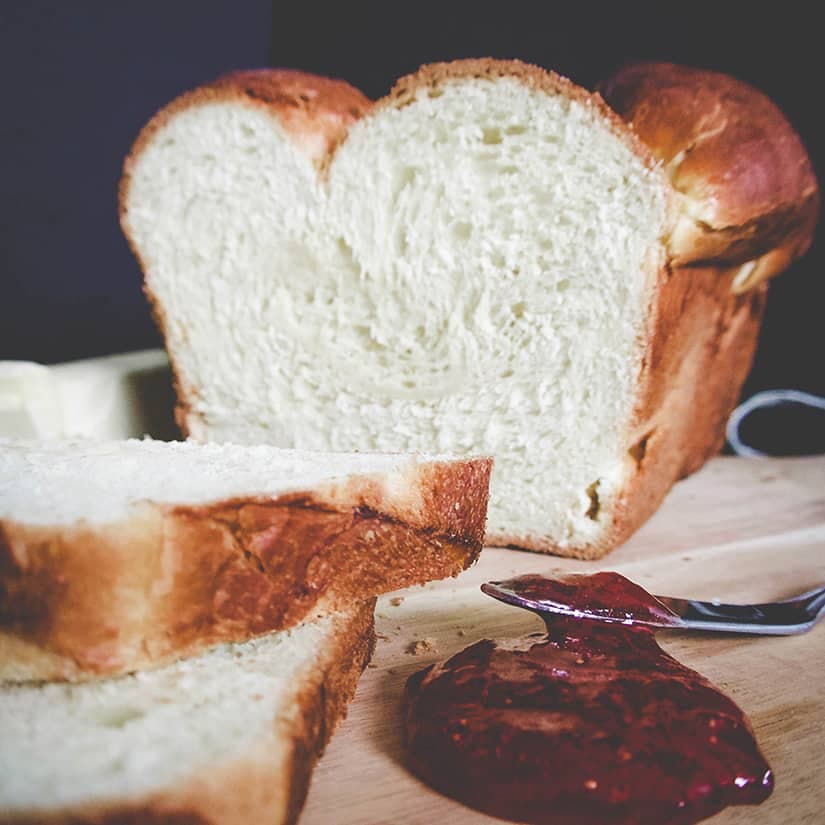 Pains blancs sans pétrissage