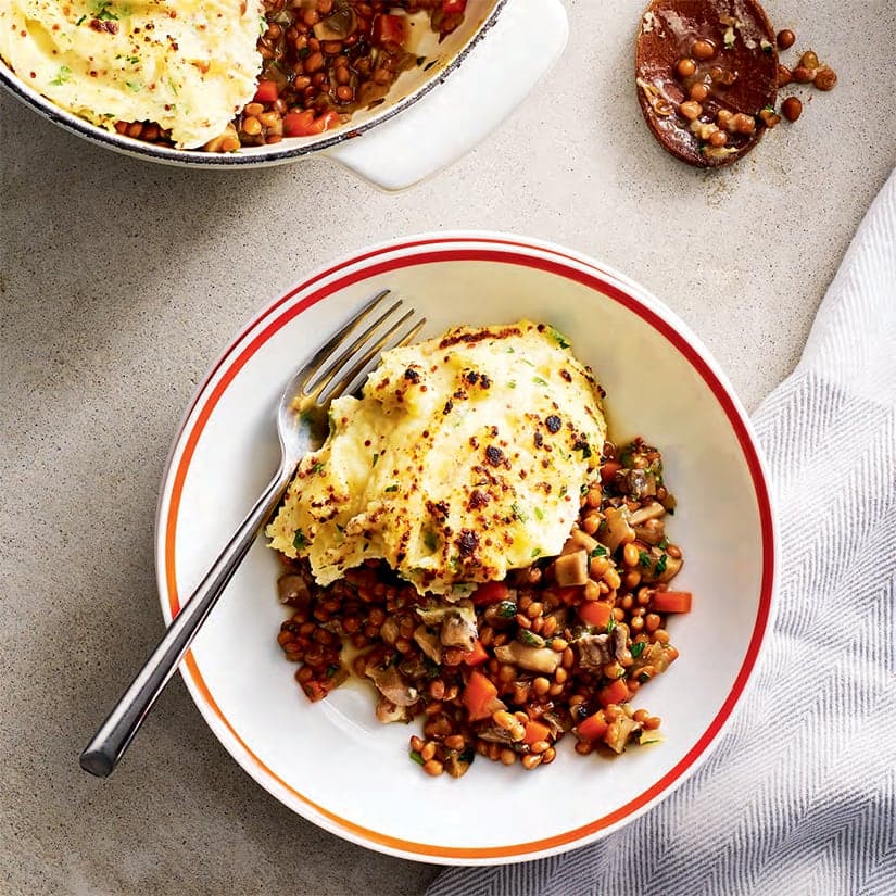 Pâté chinois végé aux lentilles